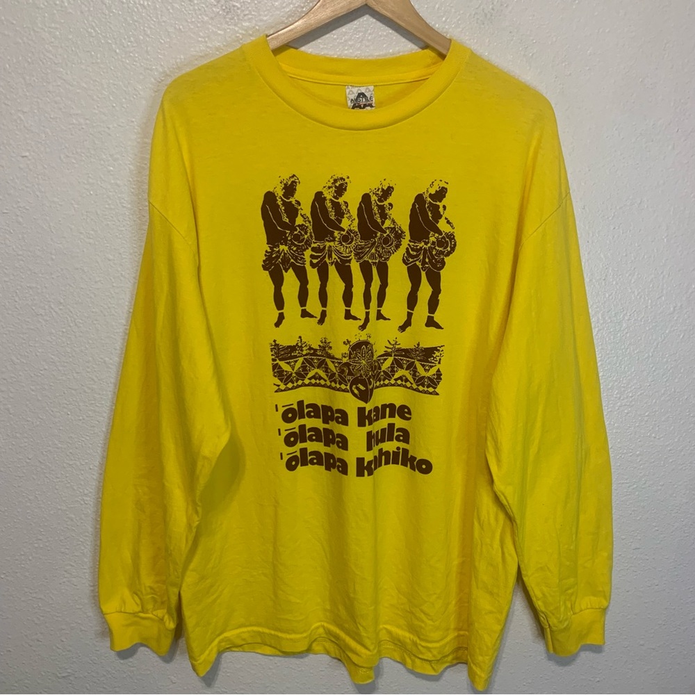 Alstyle Apparel & Activewear Long-sleeve  graphic tee t-shirt Men’s XL